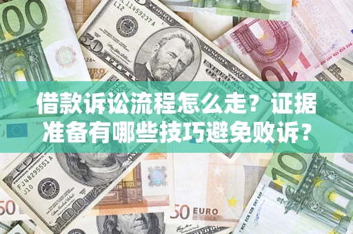 武汉借款诉讼流程怎么走？证据准备有哪些技巧避免败诉？