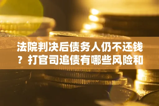 武汉法院判决后债务人仍不还钱？打官司追债有哪些风险和技巧？