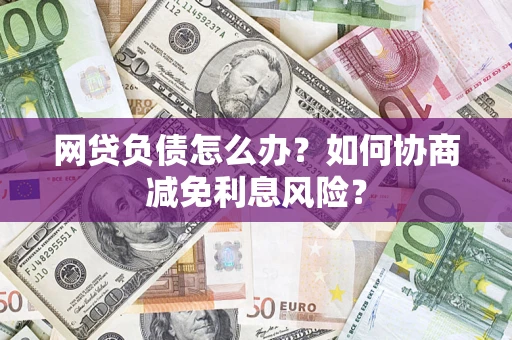 武汉网贷负债怎么办？如何协商减免利息风险？