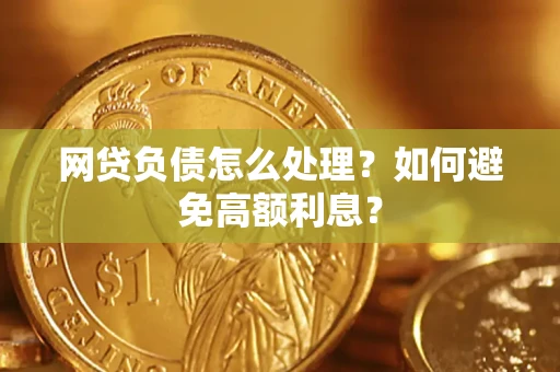 武汉网贷负债怎么处理？如何避免高额利息？