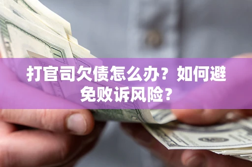 武汉打官司欠债怎么办？如何避免败诉风险？