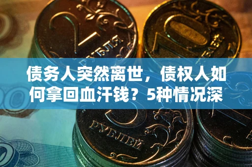 武汉债务人突然离世，债权人如何拿回血汗钱？5种情况深度解析