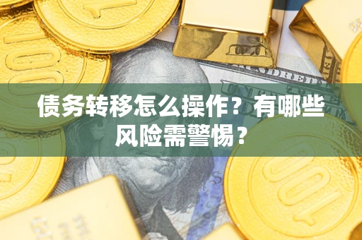 武汉债务转移怎么操作？有哪些风险需警惕？