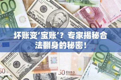 武汉坏账变‘宝账’？专家揭秘合法翻身的秘密！