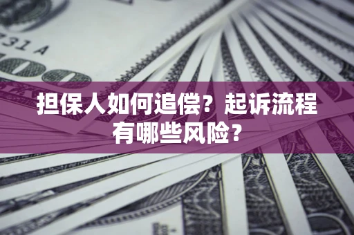 武汉担保人如何追偿？起诉流程有哪些风险？
