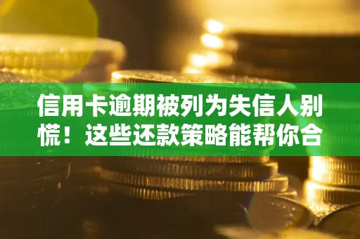 武汉信用卡逾期被列为失信人别慌！这些还款策略能帮你合法止损