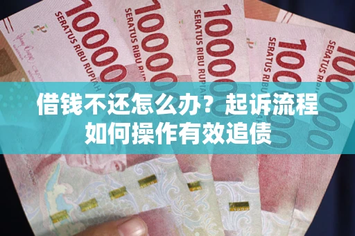 武汉借钱不还怎么办？起诉流程如何操作有效追债