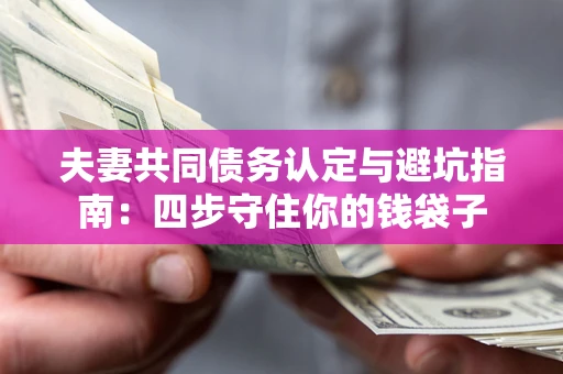 武汉夫妻共同债务认定与避坑指南：四步守住你的钱袋子