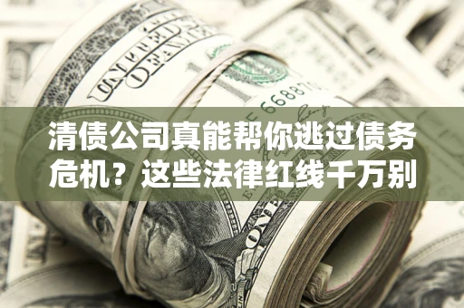 武汉清债公司真能帮你逃过债务危机？这些法律红线千万别踩