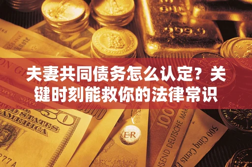 武汉夫妻共同债务怎么认定？关键时刻能救你的法律常识