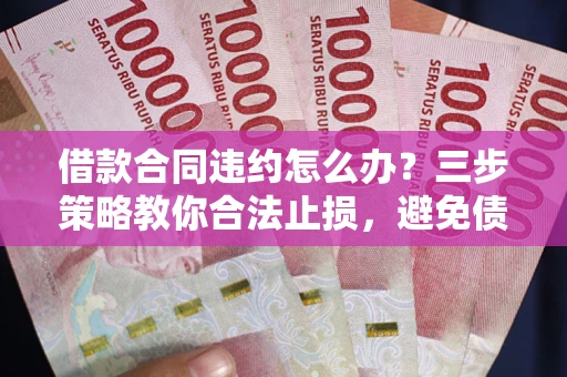 武汉借款合同违约怎么办？三步策略教你合法止损，避免债务危机升级