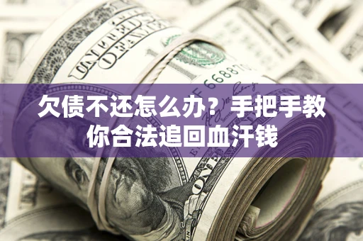 武汉欠债不还怎么办?手把手教你合法追回血汗钱 武汉欠债不还怎么办?手把手教你合法追回血汗钱